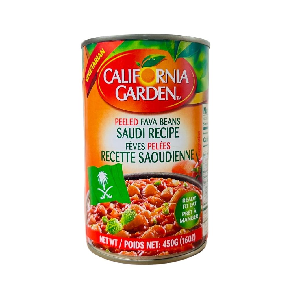 California Garden Fava Beans - Peeled Saudi Recipe 16oz