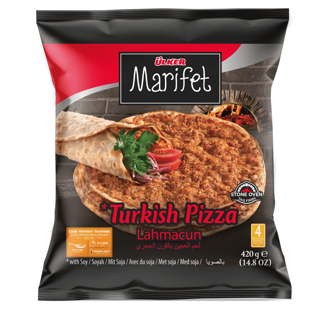 Ulker Marifet Soy Turkish Pizza (Lahmacun) 420gr
