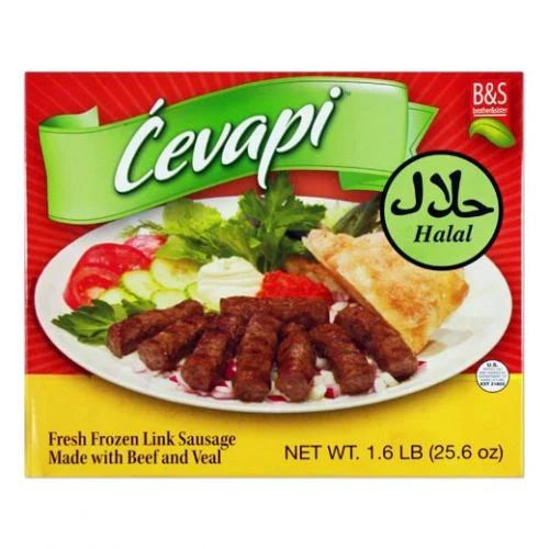 B & S Frozen Cevapi Halal 25.6oz