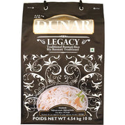 Dunar Legacy Traditional Basmati Rice 10lb