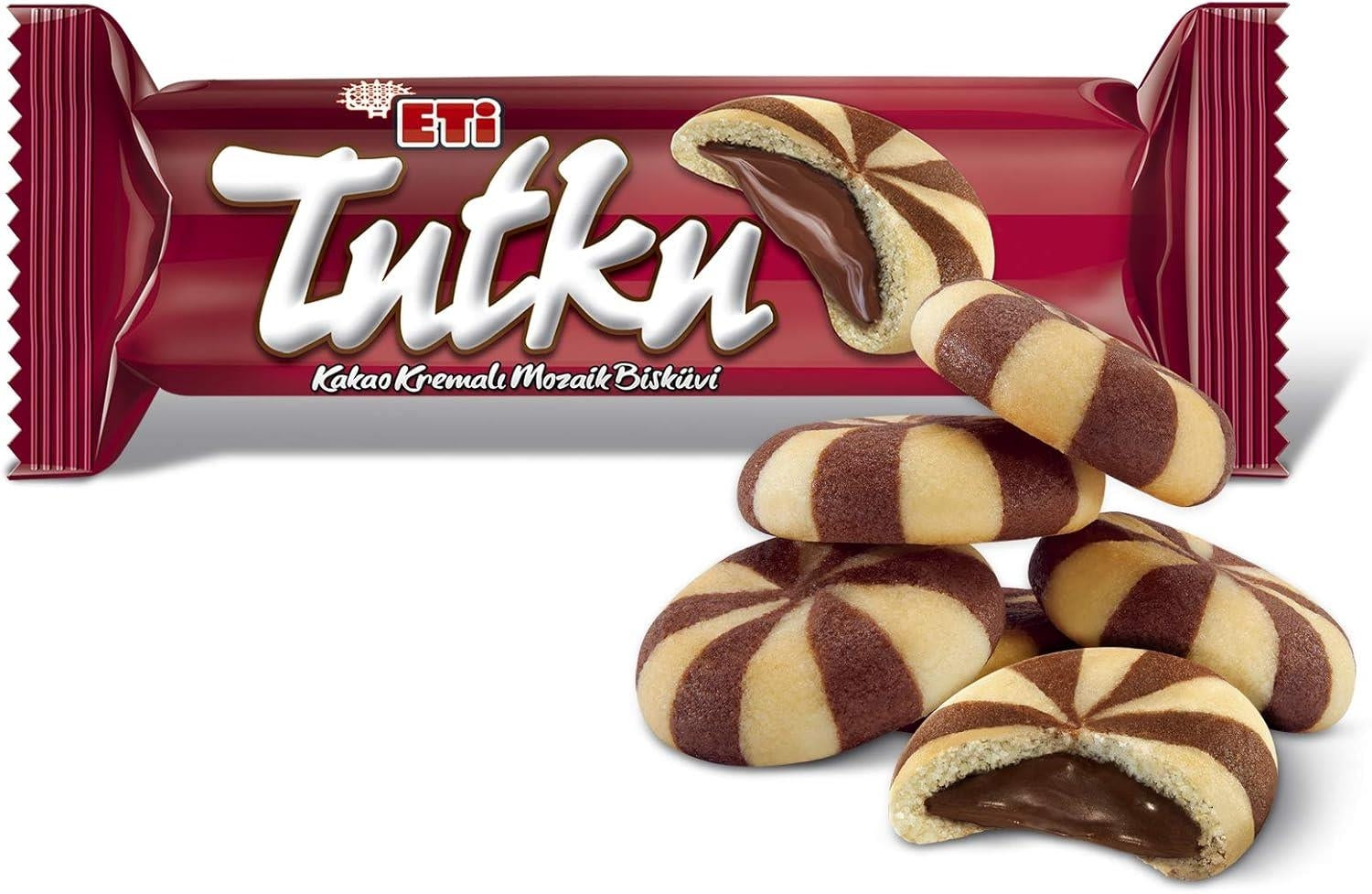 Eti Tutku Mosaic Biscuit With Chocolate Cream 40gr