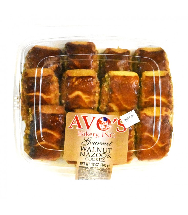 Avos Gourmet Walnut Nazook Cookies 340gr