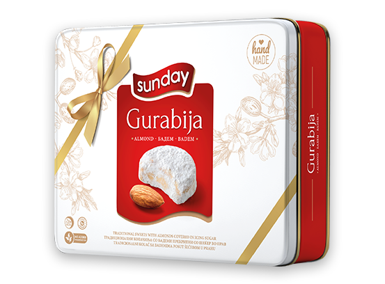 Sunday Gurabija With Almonds In Tin Box 360gr