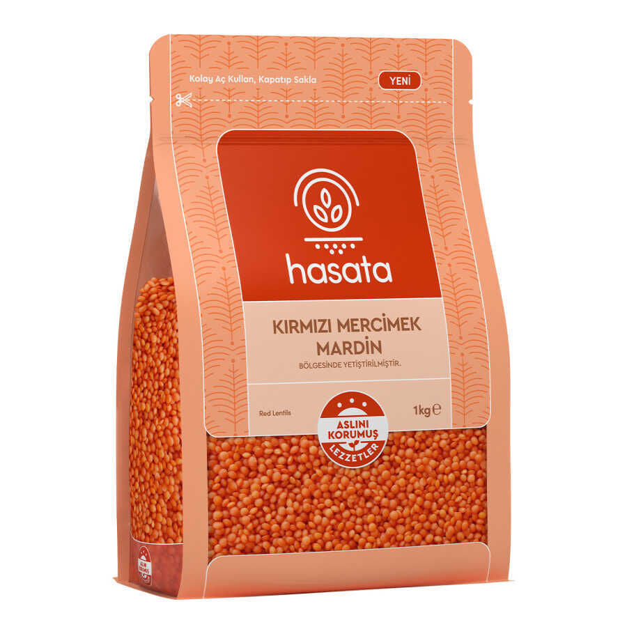Hasata Mardin Kırmızı Mercimek 1000gr