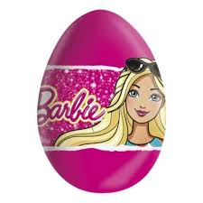 Zaini Barbie Surprise Egg Chocolate 20gr