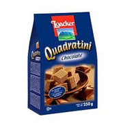 Loacker Wafers Quadratini Chocolate 250gr