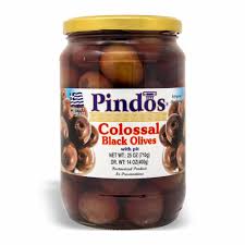 Pindos Colossal Black Olives 400gr