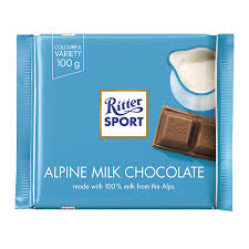 Ritter Alpine Chocolate 100gr