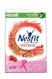 Nesfit Kirmizi Meyve Mix Misir Gevregi 310gr