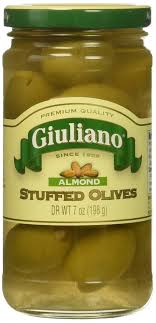 Giuliano Almond Stuffed Olives 6.5oz