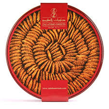 Zalatimo Susamlı Barazik Yuvarlak Teneke 751gr