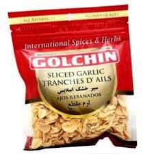 Golchin Sliced Garlic 3oz