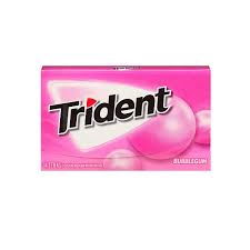 Trident Gum Bubble Gum 14 Sticks