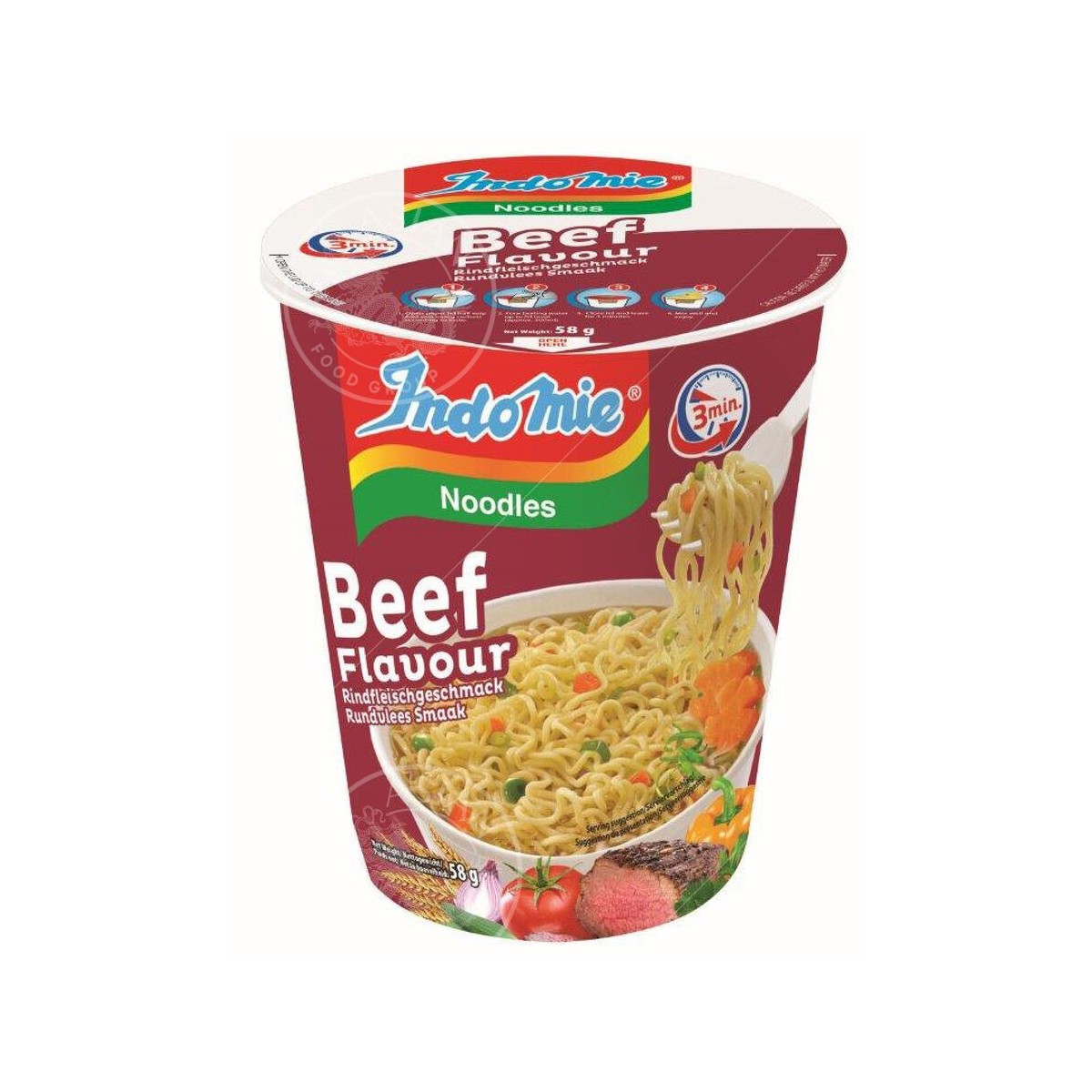 Indomie Beef Flavour 60gr