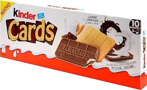 Kinder Cards 128gr