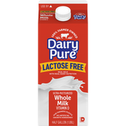 Dairy Pure Laktozsuz Tam Yağlı Süt 1/2 galon