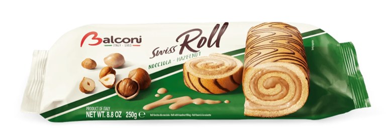 Balconi Hazelnut Roll 250gr