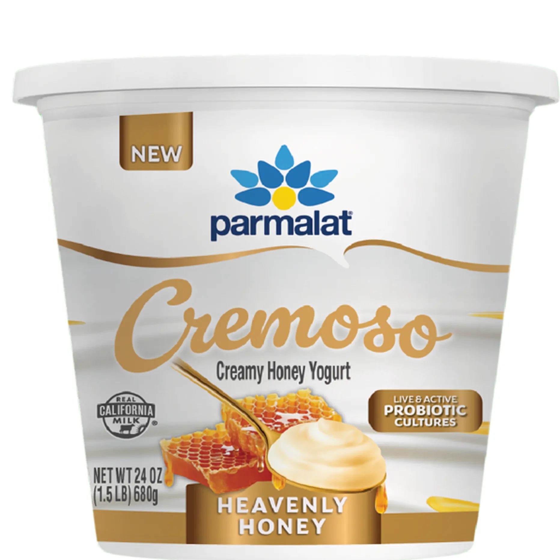Parmalat Cremoso Honey Yogurt 24oz