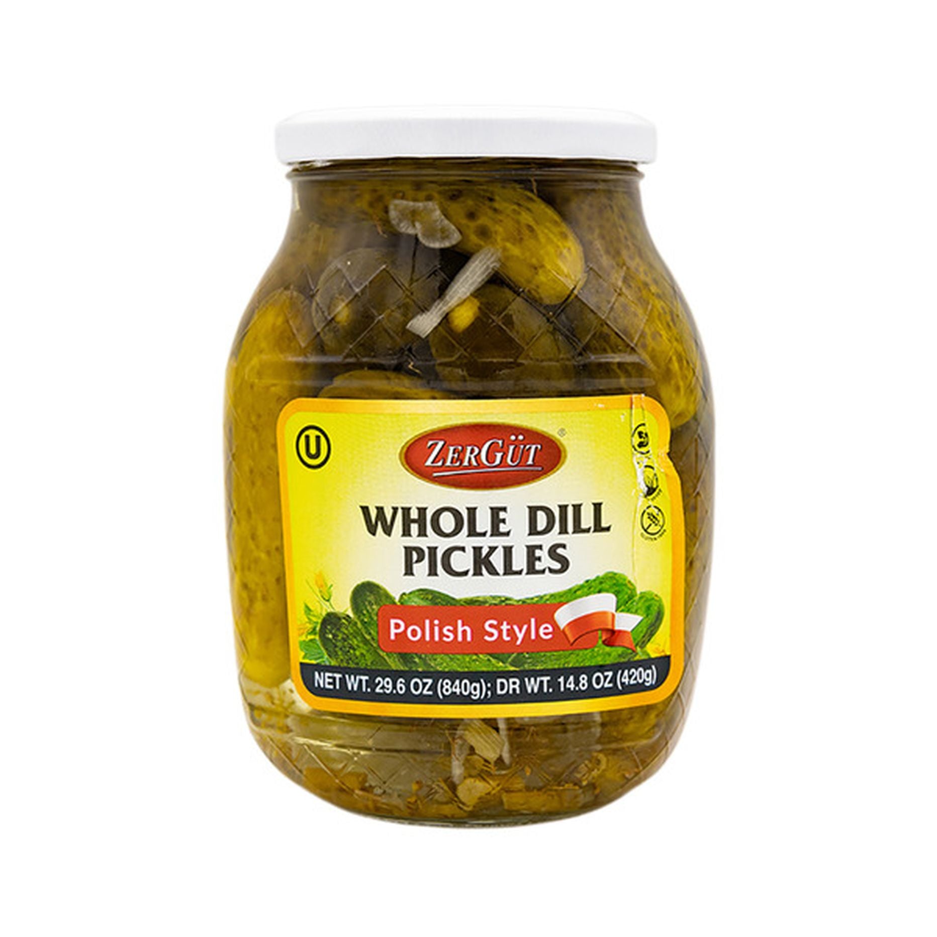 Zergut Polonya Dereotlu Kornişon Turşusu 840gr