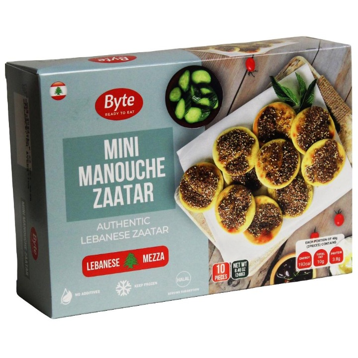 Byte Mini Manouche Zaatar 10pcs 240gr