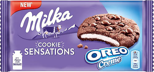Milka Sensations Creme Oreo Biscuits 156gr