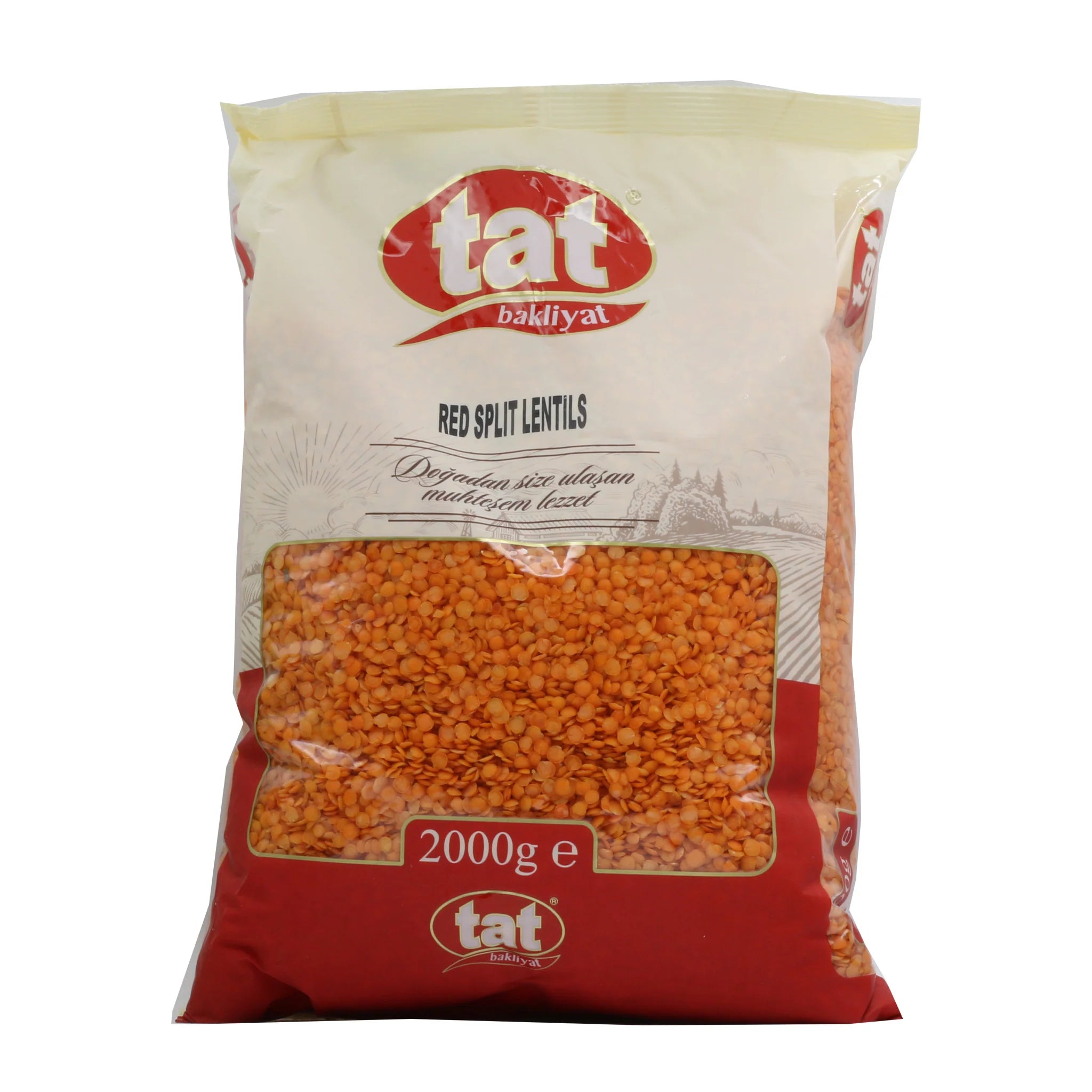 Tat Red Split Lentils 2000gr