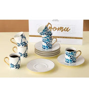 Aroma Coffee Cup 12pc Set Gold (MTS1017)