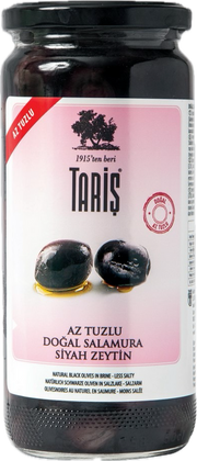 Taris Black Olive Gemlik Type Low Salted 500gr