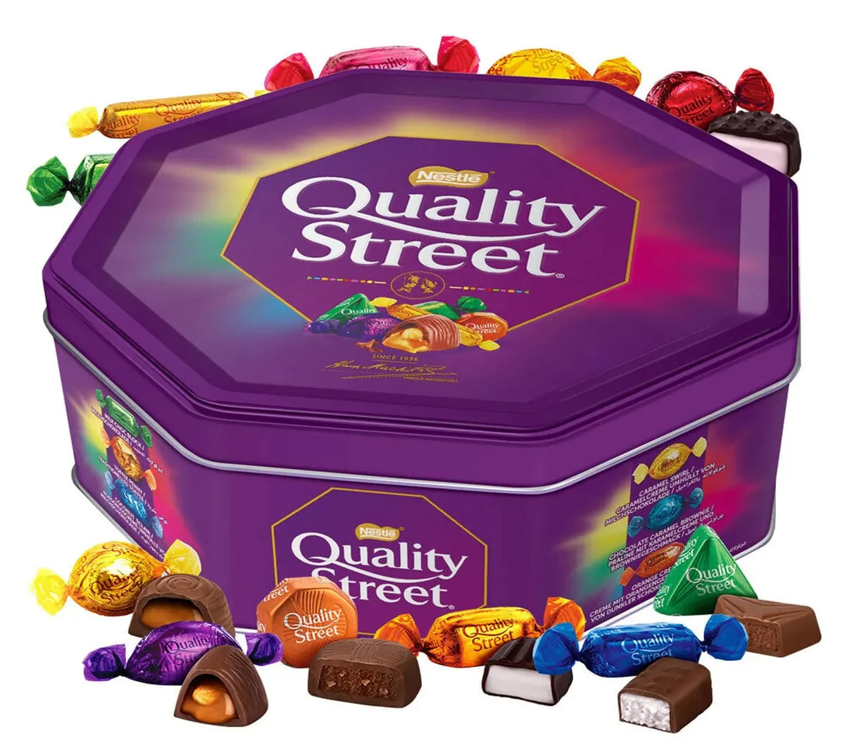 Quality Street Chocolate In Can 31.7oz