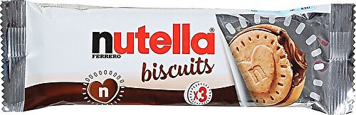 Nutella Biscuit 3 Pack Bar 41gr