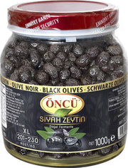 Oncu Black Olives XL - L (201-260) 1kg