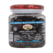 Oncu M-S Black Olives In Pet 360gr