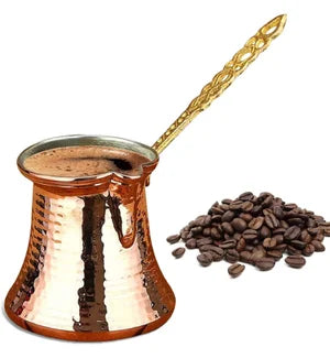 Kahve Isıtıcı Bakır Cezve 300ml