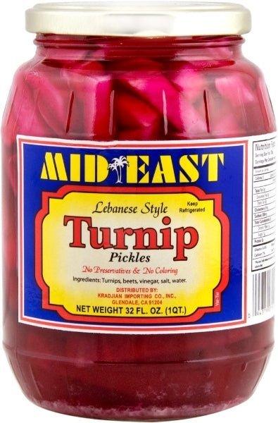 Mid East Turnip Pickles 32oz