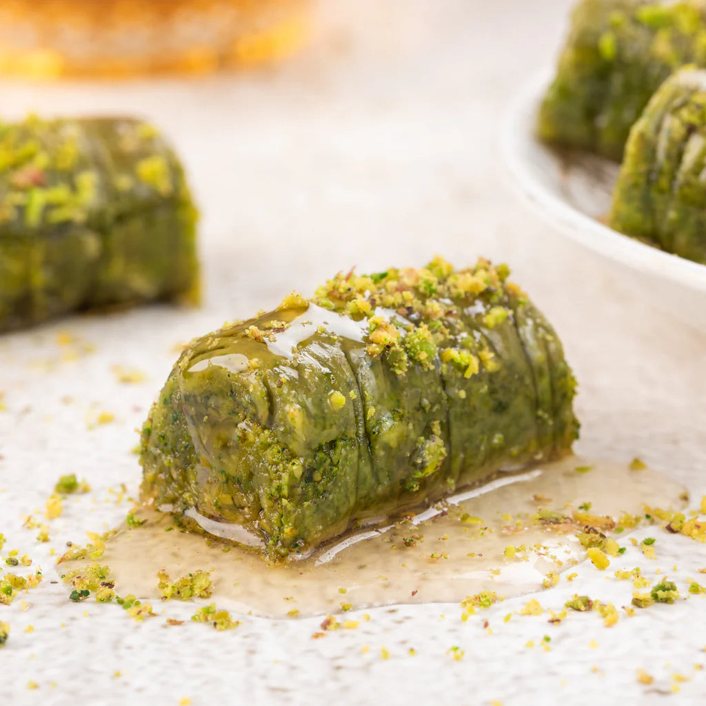 Nuka Pistachio Roll Baklava 10oz