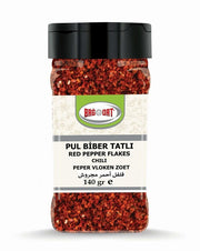 Bagdat Sweet Red Pepper Flakes in Pet Jar 140gr