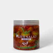 Green Land Olives Halaby Whole With Green Chili 16oz