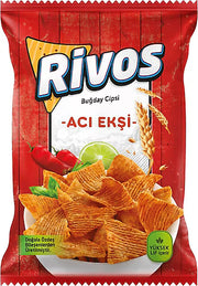 Rivos Acı ve Ekşi Buğday Cipsi 56gr