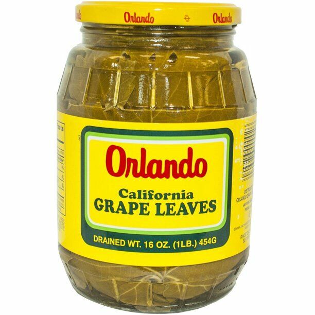 Orlando Grape Leaves In Glass Jar 1lb