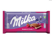 Milka Ahududulu Çikolata Barı Kutu 100gr