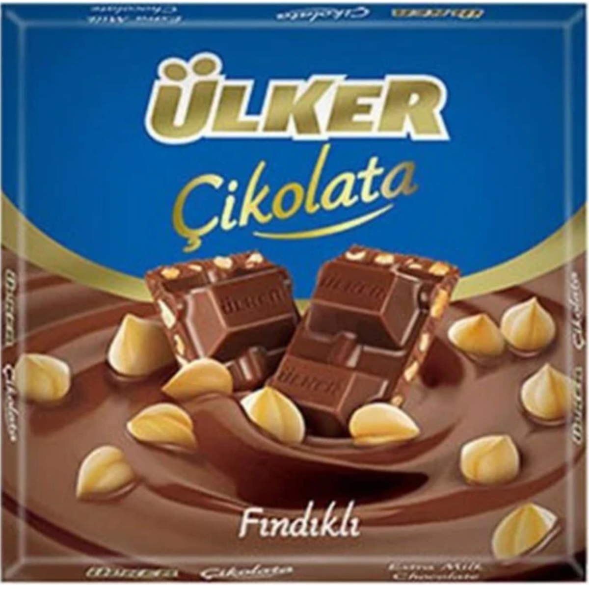 Ulker Hazelnut Chocolate Bars 75gr