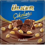 Ulker Hazelnut Chocolate Bars 75gr