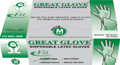 Great Gloves Medium 100pcs