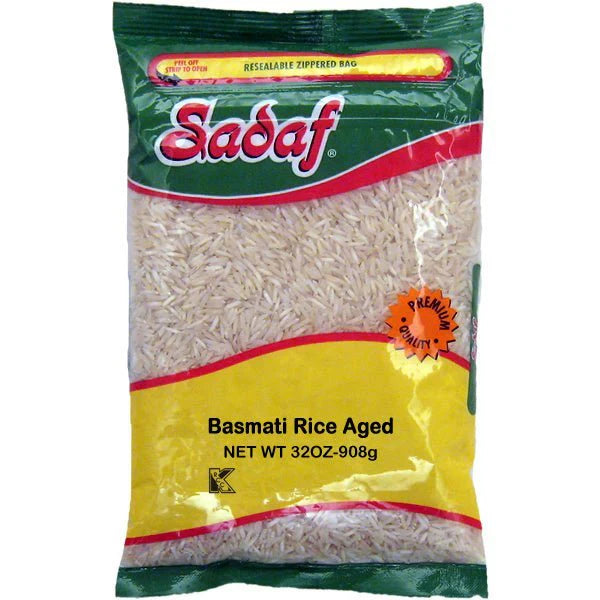 Sadaf Yaşlandırılmış Basmati Pirinci 907 gr