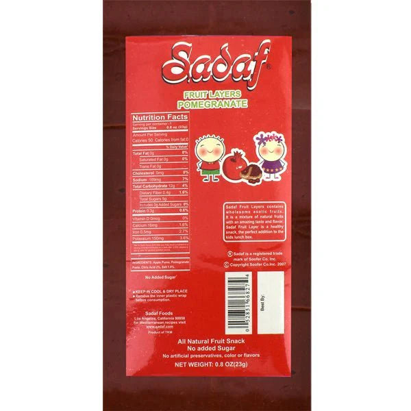 Sadaf Pomegranate Fruit Layer 23gr