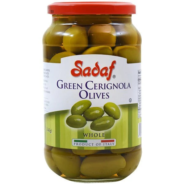 Sadaf Cerignola Olives 12oz