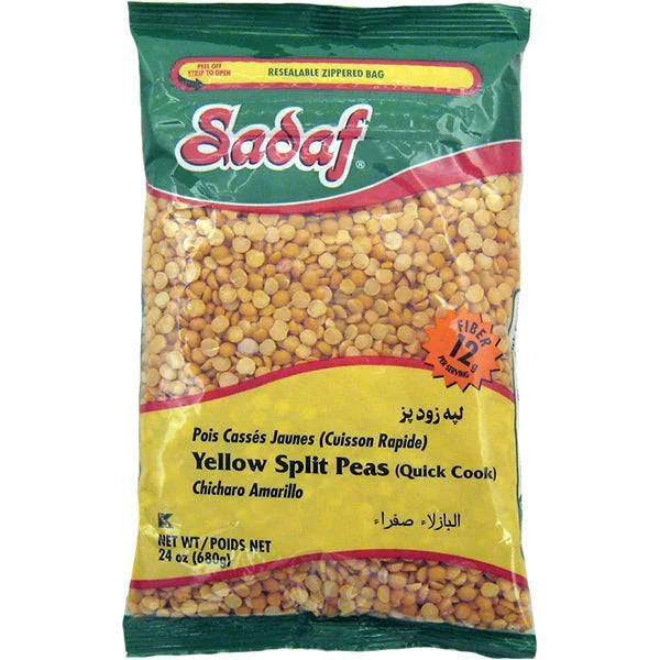 Sadaf Yellow Split Peas 24oz