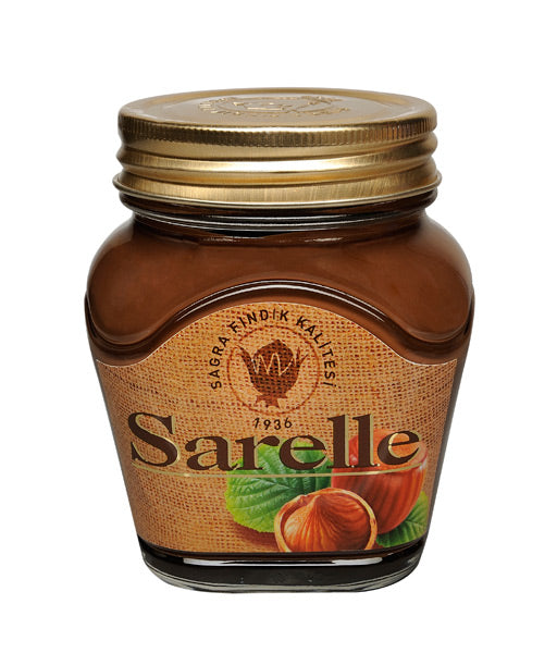Sarelle Hazelnut Spread With Cocoa In Glass Jar 12.3oz