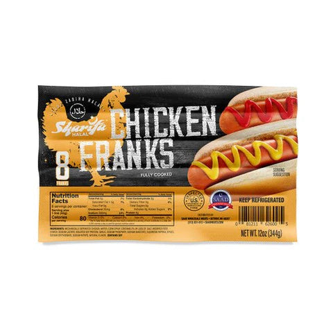 Sharifa Chicken Franks 16oz