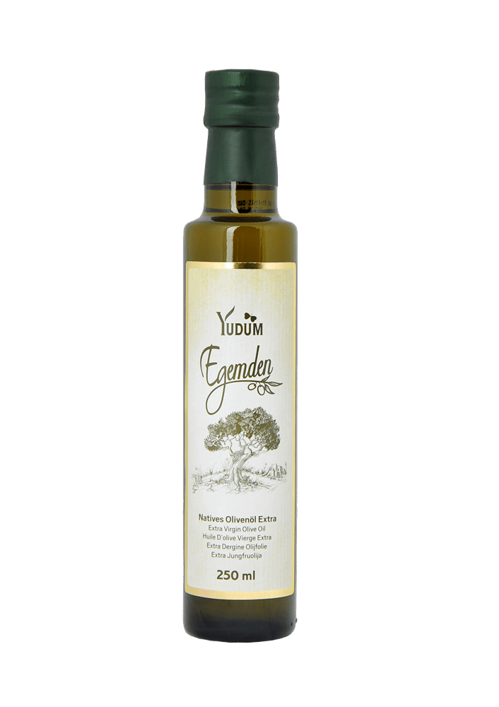Yudum Extra Virgin Olive Oil In Glass Bottle 1lt
